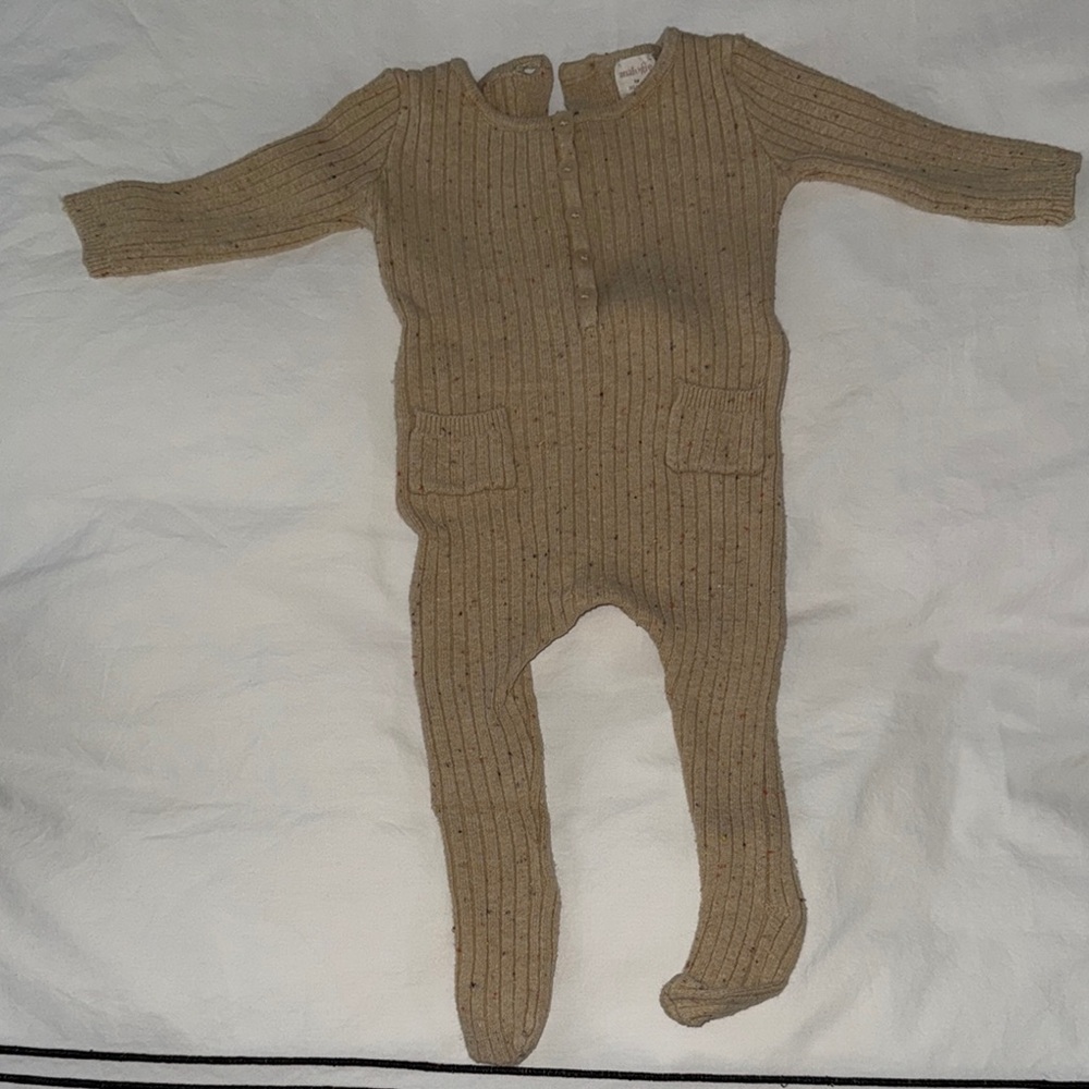 Cozy Tan Kids One Piece